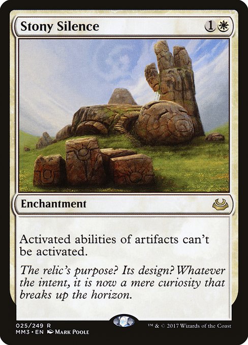 MM3: Stony Silence (Foil)