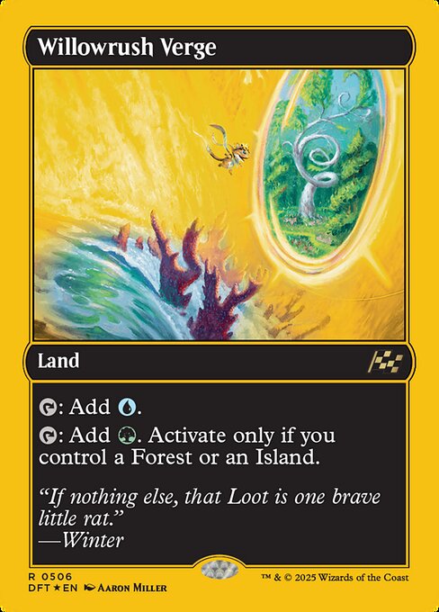 DFT: Willowrush Verge (First-Place Foil)