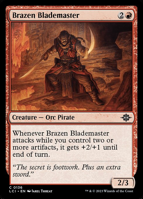 LCI: Brazen Blademaster (Foil)