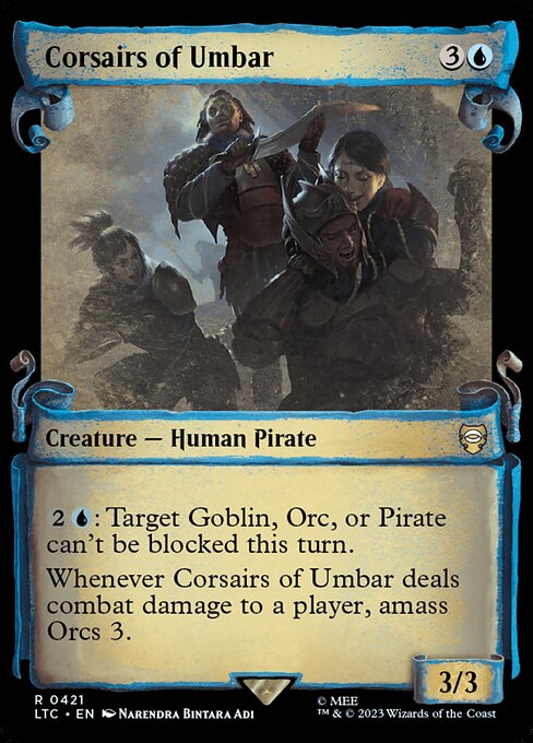LTC: Corsairs of Umbar (Showcase Scrolls) (Foil)