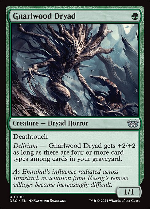 DSC: Gnarlwood Dryad