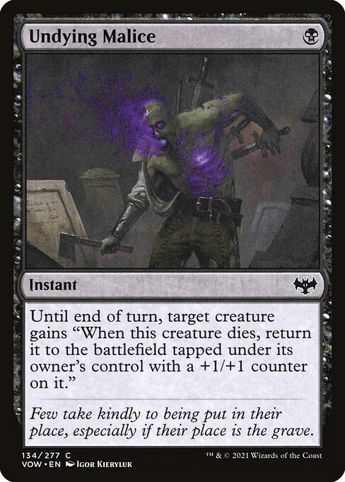 VOW: Undying Malice (Foil)