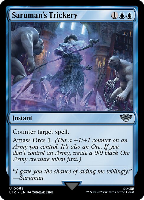 LTR: Saruman's Trickery (Foil)