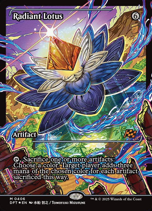 DFT: Radiant Lotus (Showcase) (Foil)