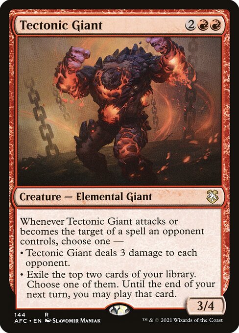 AFC: Tectonic Giant