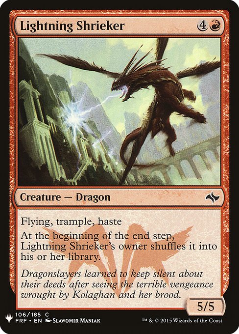 PLST: Lightning Shrieker