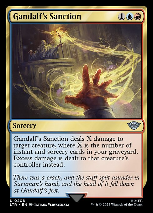 LTR: Gandalf's Sanction (Foil)