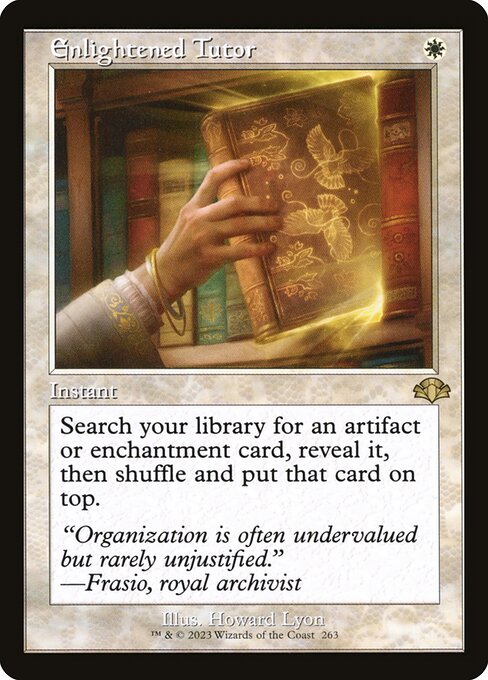 DMR: Enlightened Tutor (Retro Frame) (Foil)