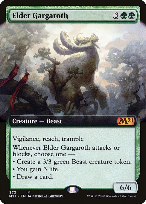 M21: Elder Gargaroth (Extended Art)
