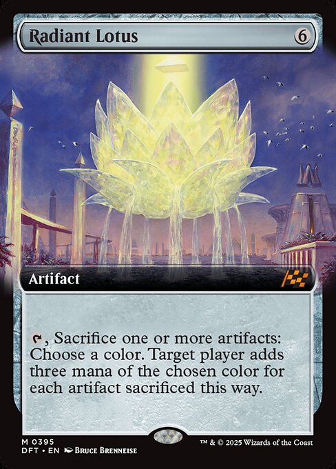 DFT: Radiant Lotus (Extended Art) (Foil)