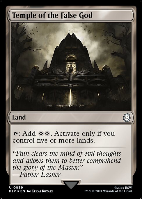 PIP: Temple of the False God (Surge Foil)