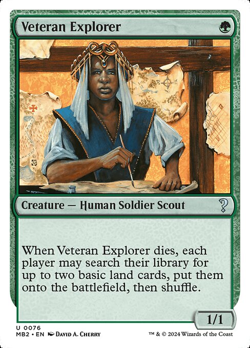 MB2: Veteran Explorer (White Border)