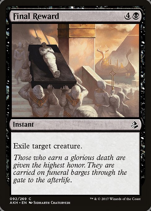 AKH: Final Reward