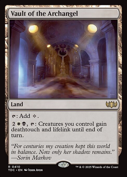 TDC: Vault of the Archangel