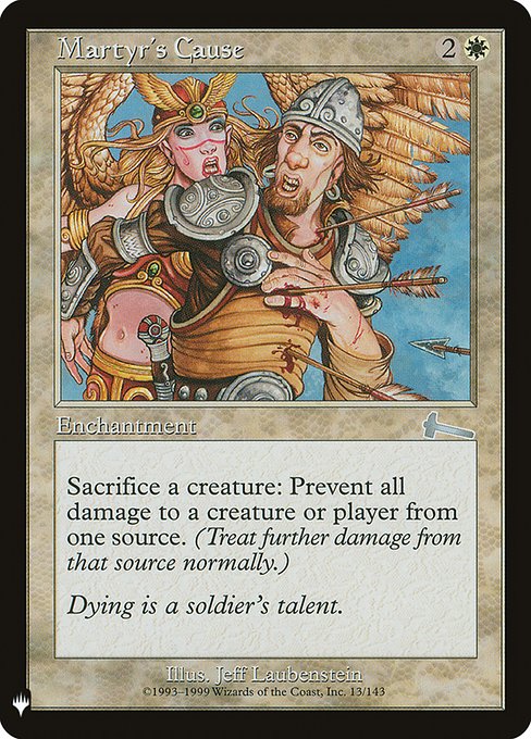 PLST: Martyr's Cause
