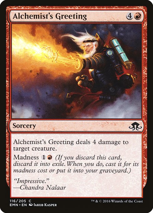 EMN: Alchemist's Greeting (Foil)