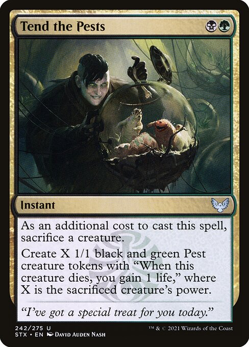 STX: Tend the Pests