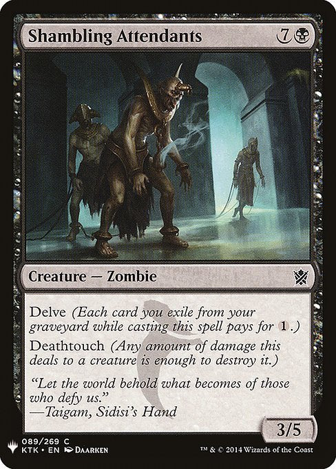 PLST: Shambling Attendants