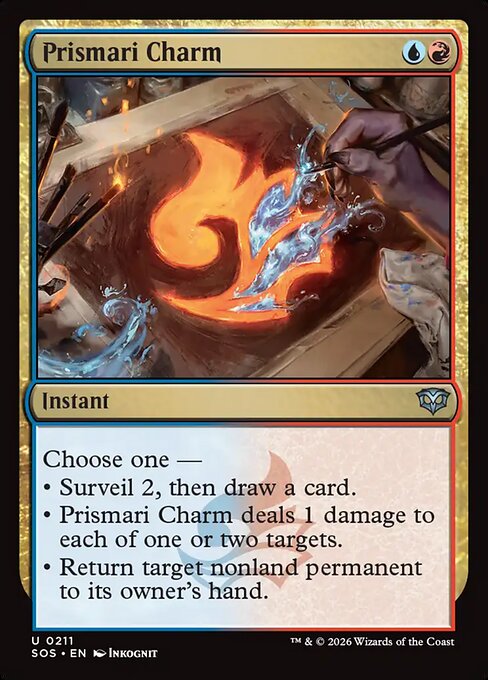 SOS: Prismari Charm (Foil)