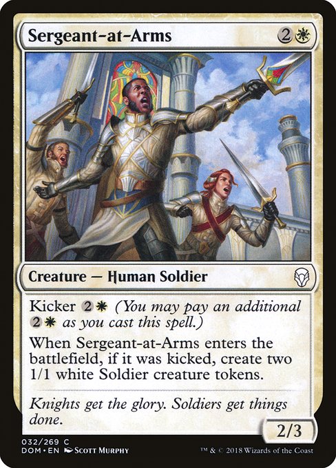 DOM: Sergeant-at-Arms (Foil)