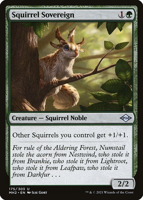 MH2: Squirrel Sovereign (Foil)