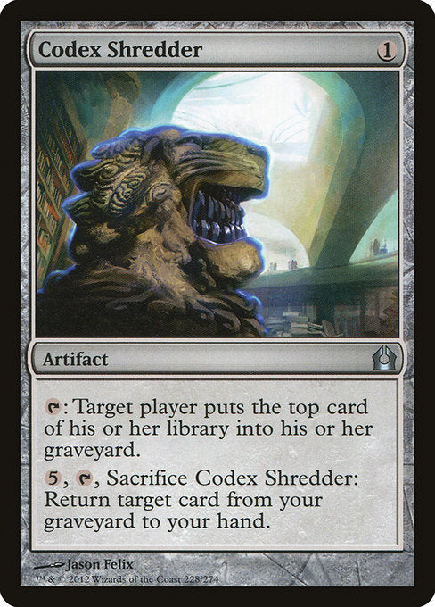 RTR: Codex Shredder (Foil)