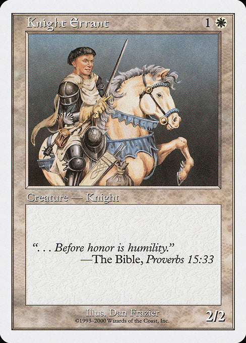 S00: Knight Errant