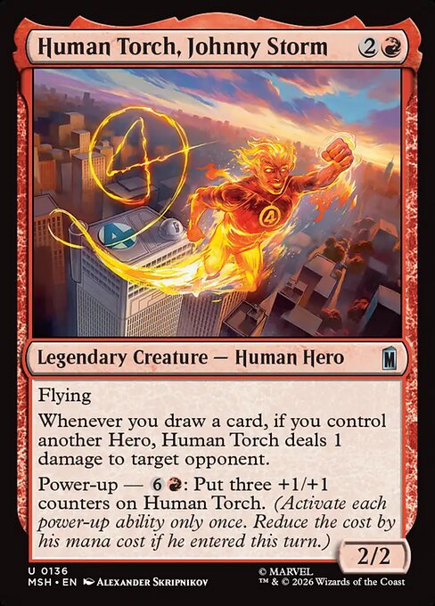 MSH: Human Torch, Johnny Storm