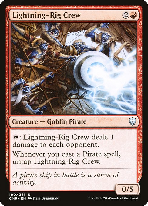 CMR: Lightning-Rig Crew