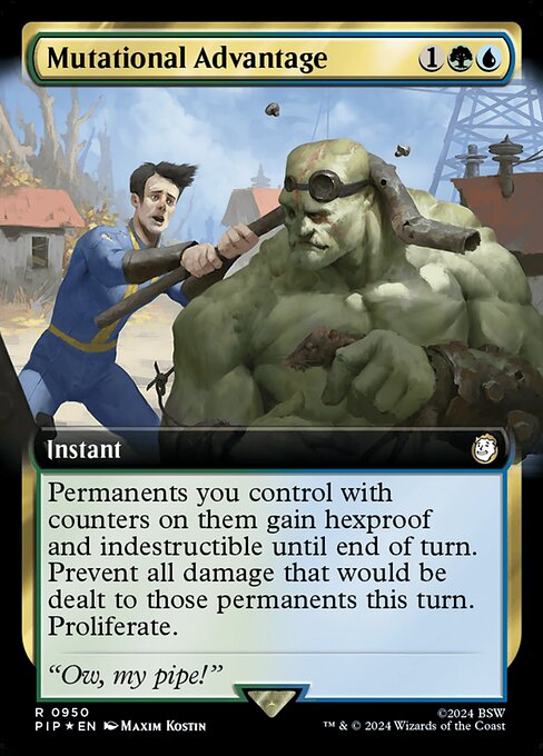 PIP: Mutational Advantage (Extended Art) (Surge Foil)
