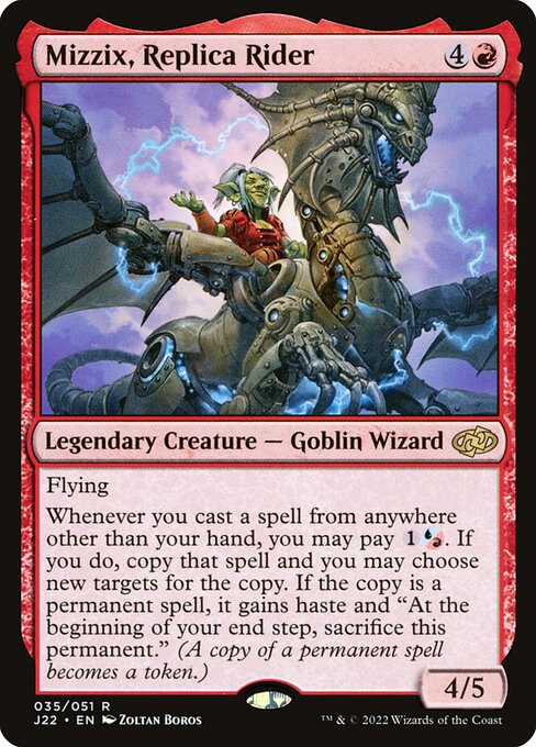 J22: Mizzix, Replica Rider