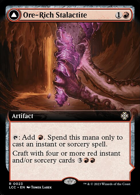 LCC: Ore-Rich Stalactite (Extended Art) (Foil)