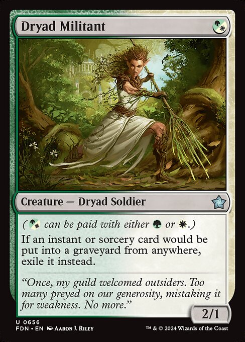 FDN: Dryad Militant