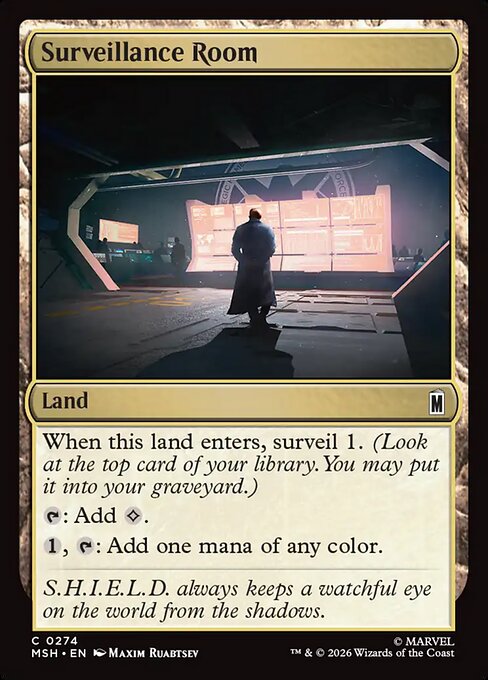 MSH: Surveillance Room (Foil)