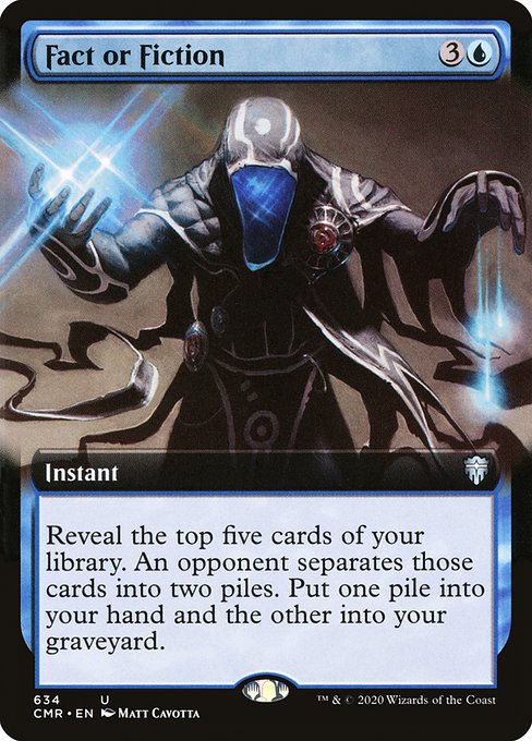 CMR: Fact or Fiction (Extended Art) (Foil)