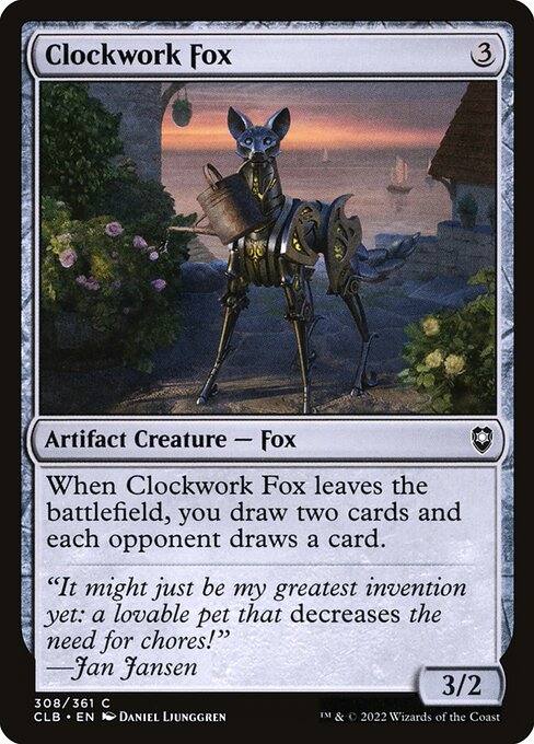 CLB: Clockwork Fox (Foil)