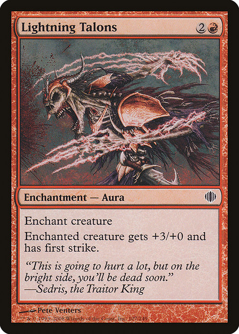 ALA: Lightning Talons (Foil)