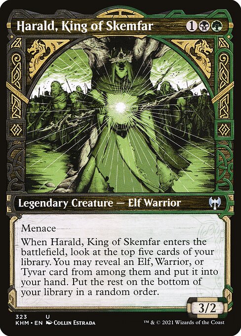 KHM: Harald, King of Skemfar (Showcase) (Foil)