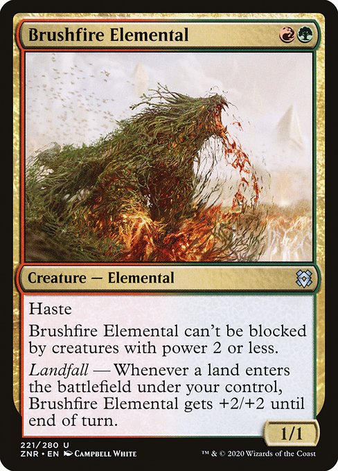 ZNR: Brushfire Elemental