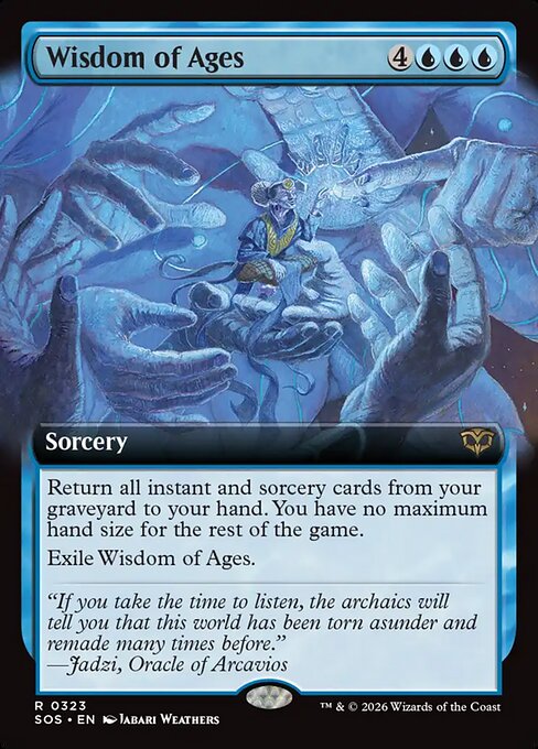 SOS: Wisdom of Ages (Extended Art) (Foil)