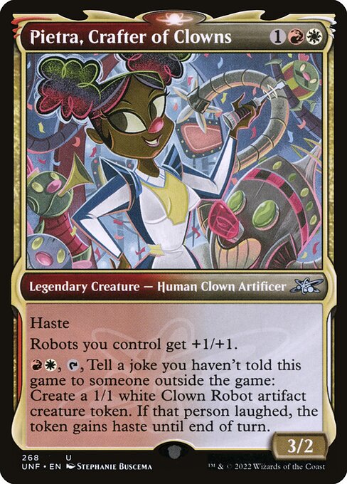 UNF: Pietra, Crafter of Clowns (Showcase)