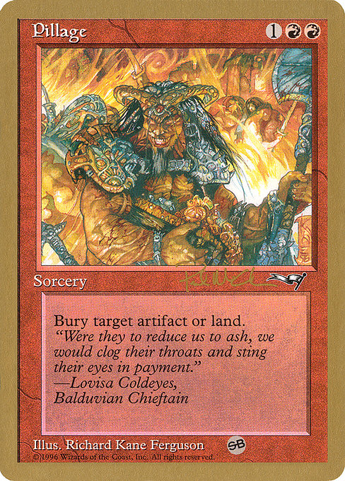 WC97: Pillage - 1997 Paul McCabe (ALL) (SB)