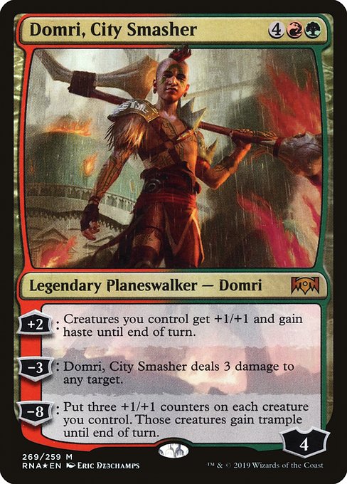 RNA: Domri, City Smasher (Foil)