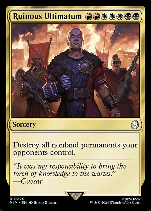 PIP: Ruinous Ultimatum (Foil)