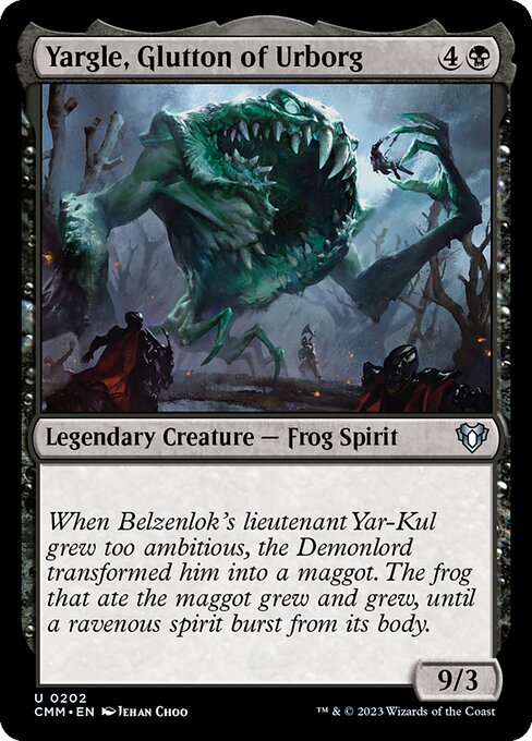CMM: Yargle, Glutton of Urborg (Foil)
