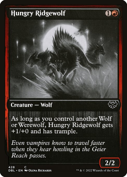 DBL: Hungry Ridgewolf (Foil)