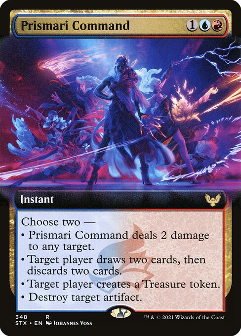 STX: Prismari Command (Extended Art) (Foil)