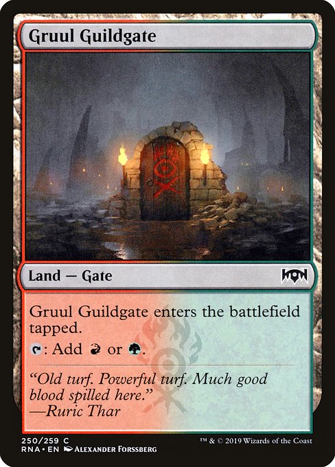 RNA: Gruul Guildgate (250) (Foil)