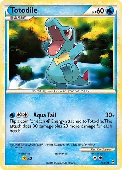 CL: Totodile (Reverse Holofoil)