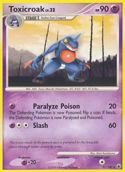 MD: Toxicroak (Reverse Holofoil)